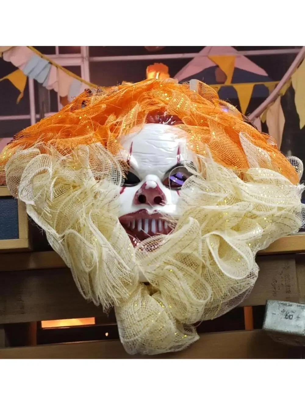 Pennywise Clown Wreath 